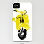 Vespa Scooter On Phone Case, thumbnail 2 of 2