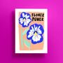 Flower Power Print, thumbnail 1 of 2