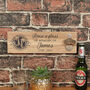 Raise A Glass Memorial Wall Mounted Beer Bottle Opener, thumbnail 1 of 2