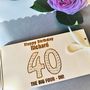 Personalised Number Birthday Money,Vouchers Envelope, thumbnail 10 of 11