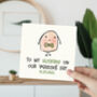 To My Husband On Our Wedding Day Cute Card, thumbnail 1 of 4