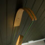 Customisable Wooden Pendant Wall Light, thumbnail 3 of 8