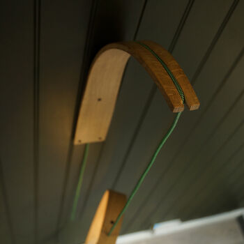 Customisable Wooden Pendant Wall Light, 3 of 8