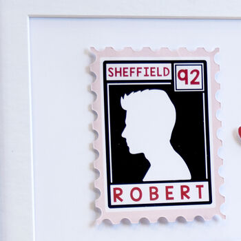 Personalised Family Stamps Print, 10 of 10