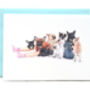 French Bulldog Funny Illustrated Greetings Card, thumbnail 1 of 6