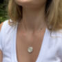 Sterling Silver Handmade Self Love Talisman Pendant, thumbnail 7 of 10