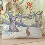 Christmas Bunny Illustration Scented Gift Bag, thumbnail 5 of 5