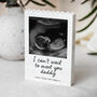 Personalised New Baby Bump Announcement Block For Dad, thumbnail 10 of 11
