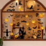 Halloween Pumpkin Ghosts Witches Removable Wall/ Window Stickers, thumbnail 7 of 9