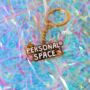 Personal Space Enamel Keyring, thumbnail 2 of 5
