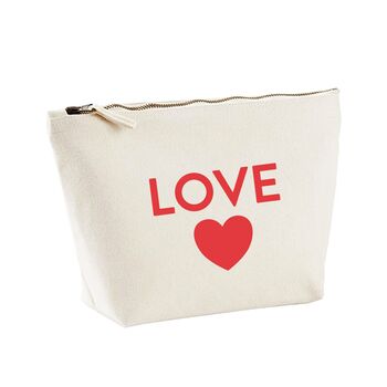 Love Cosmetic Make Up Bag Gift For Her, 3 of 3