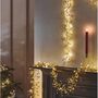 Golden Bells LED Battery Fairy Light Chain, thumbnail 1 of 2