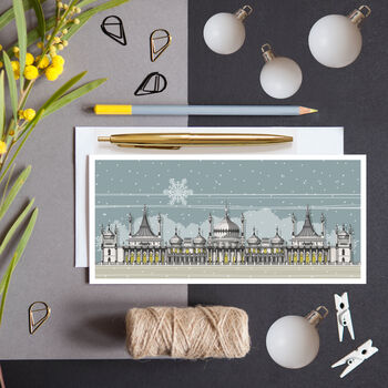 Sussex Landmarks Set Of 5x Christmas Cards, 5 of 6