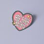 Just A Girl Who Needs Her Little Snacks Enamel Pin, thumbnail 1 of 3