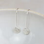 Sterling Silver Nugget Earrings, thumbnail 1 of 4