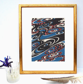 Japanese Abstract Art Prints, 6 of 12