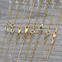 Solid 9ct Yellow Gold Chain Trace Chain Belcher Chain, thumbnail 3 of 8
