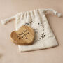Send With Love 'A Hug For Gran' Heart Pocket Token In Bag | Sentiment | Keepsake, thumbnail 1 of 2