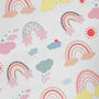 Rainbows Wrapping Paper Roll Or Folded, thumbnail 2 of 2