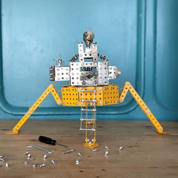 Make Your Own Lunar Lander Metal Construction Set, 7 of 8