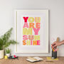 'My Sunshine' Limited Edition Screen Print, thumbnail 1 of 7