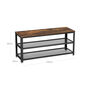 Two Tier Industrial Style Shoe Bench, thumbnail 4 of 6