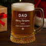 Personalised Christmas Pint Glass For Him, thumbnail 6 of 6
