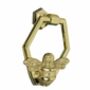 Brass Bumble Bee Honeycomb Door Knocker Brass Finish, thumbnail 1 of 3