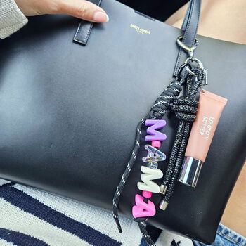 Personalised Letter Handbag Charm And Phone Strap, 2 of 12