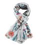 Meadow Flower Print Scarf, thumbnail 3 of 7