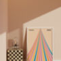 Striped Bauhaus Print, thumbnail 3 of 4