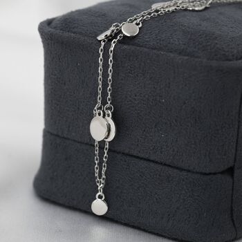 Dainty Disk Choker Necklace, 4 of 11