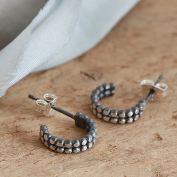 Tiny Hoop Earrings – Huggie Earrings, 10 of 12
