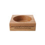 Oak Wine Bottle Holder 'Perfect Pairing' | Special Gift | Birthday | Oak | Wine Gift | Special Friends, thumbnail 2 of 2