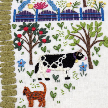 The Homestead Hand Embroidery Kit, 3 of 12