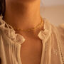 18k Gold Thick Link Chain Necklace Set, thumbnail 2 of 9