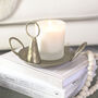 Cow Bell Style Brass Candle Snuffer, thumbnail 7 of 9