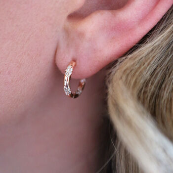 Jewelled Hoop Earrings, 2 of 8