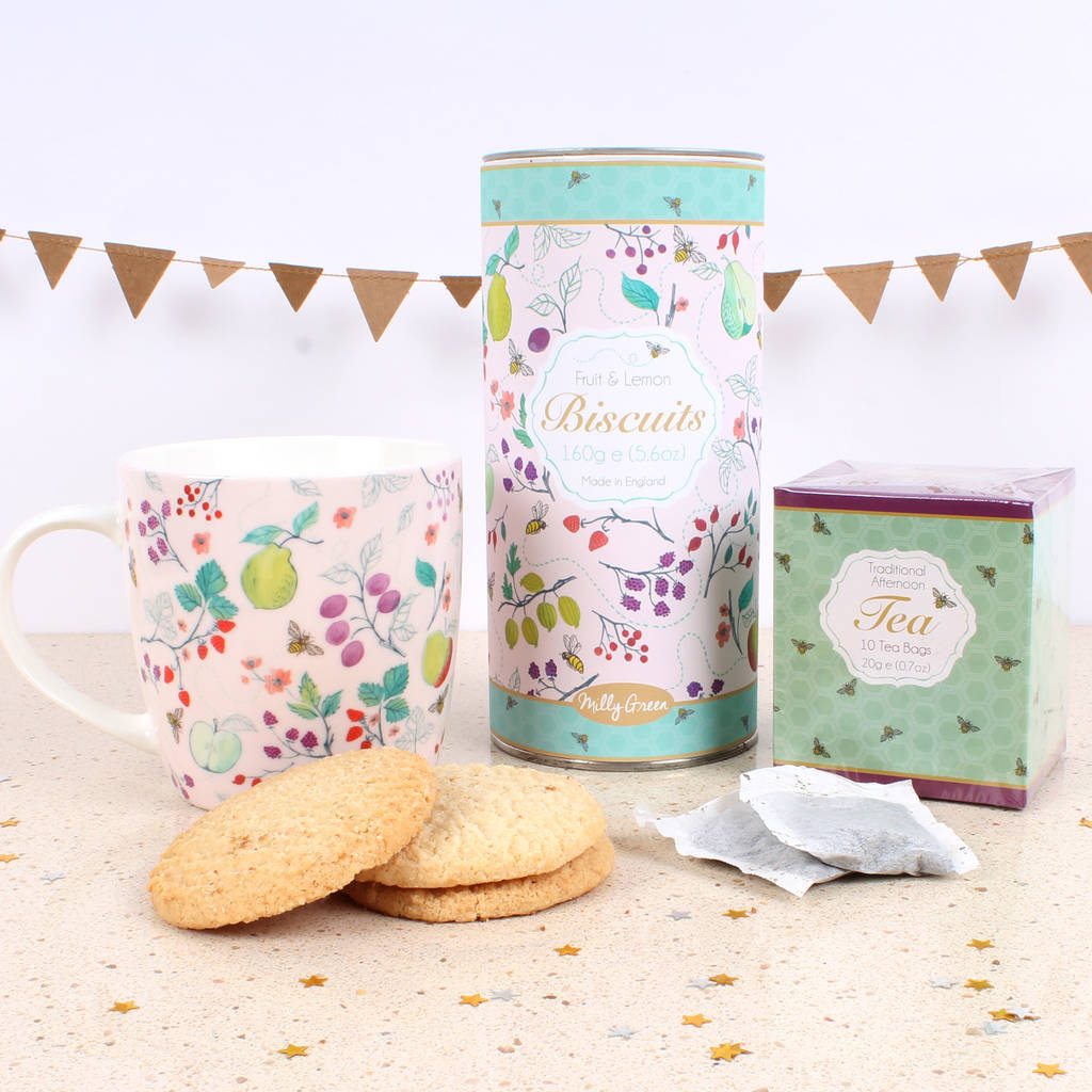british fruit tea time gift set by milly green