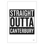 Personalised 'Straight Outta Compton' Hometown Print, thumbnail 6 of 9