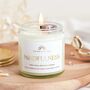 Mindfulness Crystal Candle Gift With Amethyst, Soy Wax, thumbnail 1 of 4