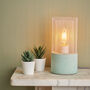 Concrete + Neon Table Lamp, thumbnail 2 of 4