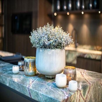 Rieky Glass Bowl Beige By Dut Z, 3 of 3