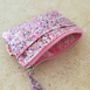 Pocket Purse In Pink Ditzy Print, thumbnail 3 of 4