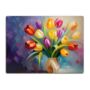 Kaleidoscope Of Elegance Textured Glass Chopping Board, thumbnail 8 of 8