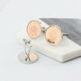 18th Or 21st Birthday One Pence Cufflinks, thumbnail 6 of 9