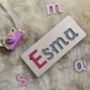 Handmade Children's Personalised Wooden Puzzle, thumbnail 1 of 4