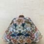 Multicoloured Blue Handcrafted Pearl Floral Clutch Bag, thumbnail 6 of 10