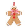 Felt Gingerbread Man Decoration, thumbnail 2 of 3