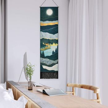 Cotton Nature Landscape Tapestry For Room, 2 of 8